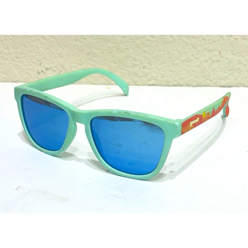 Goode Sunglasses Turquoise Desert Mountains